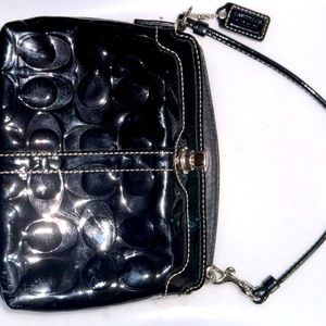 Coach wristlet purse